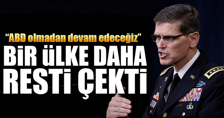 Bir ülke daha ABD’ye resti çekti