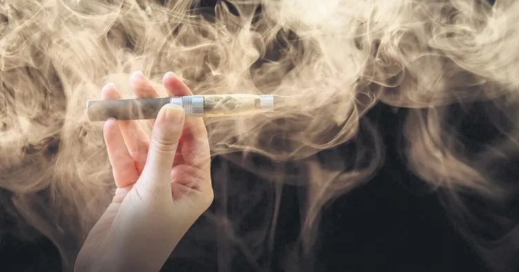 E-sigara ağız ülseri yaptı