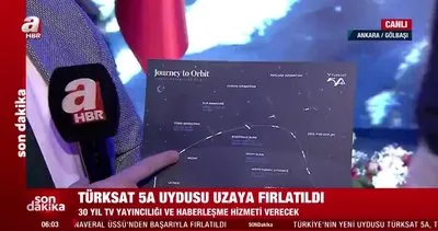 Son Dakika Haberleri | Türksat 5A uydusu uzaya fırlatıldı! Türkiye’nin 5’inci nesil uydusu Türksat 5A Space X ile uzayda | Video