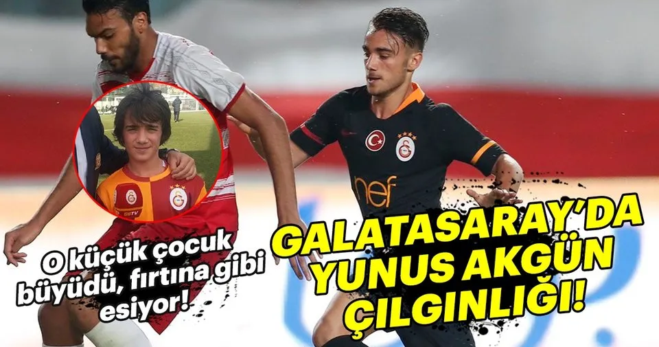 Galatasaray Da Yunus Akgun Cilginligi Spor Haberleri