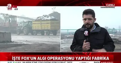 Yine Fox yine yalan haber! Pancar yalanını A Haber deşifre ediyor!