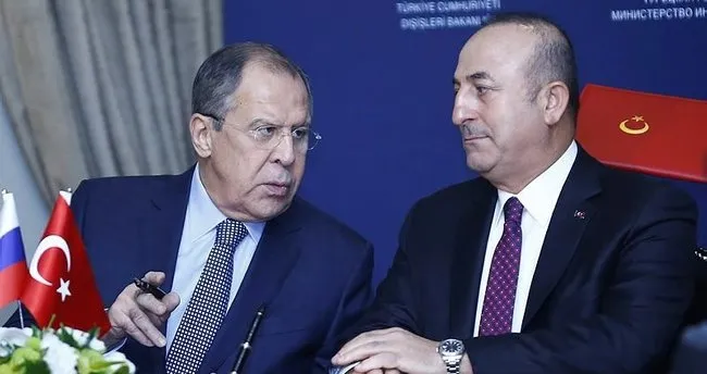Çavuşoğlu ve Lavrov’dan önemli açıklamalar