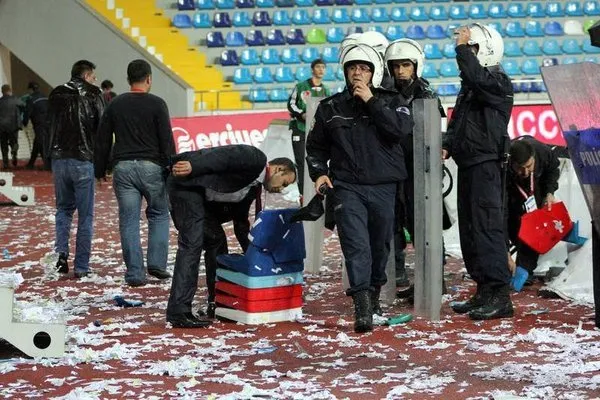 Ortalık savaş alanına döndü