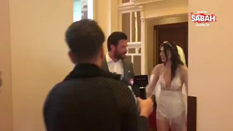 Sinan Akçıl ile Burcu Kıratlı evlendi!