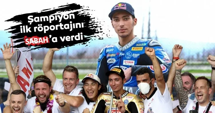 Dünya şampiyonu Toprak Razgatlıoğlu ilk röportajını SABAH Spor’a verdi: Kaybetmek karakterime ters