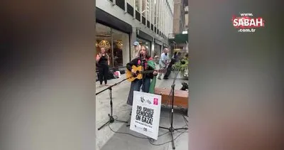BM Genel Merkezi’nin bulunduğu New York’ta Filistin protestoları