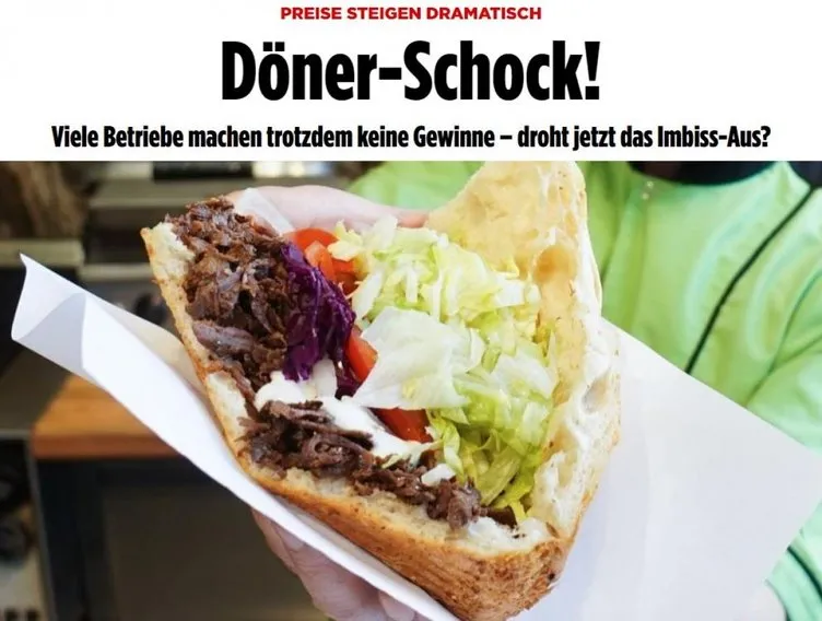 Döner depremi Almanya’yı salladı! Artan fiyatlar ’imdada yetişen’ kebabı da vurdu