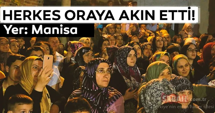 Tüm mahalleli oraya akın etti!