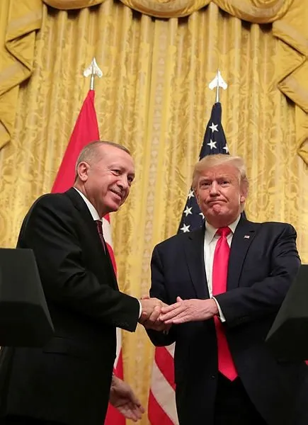 Son dakika: ABD Başkanı  Donald Trump, Erdoğan ile çekilmiş aile fotoğrafını paylaştı!