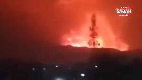 Yerel halk tahliye ediliyor! Kongo'daki Nyiragongo yanardağı patladı | Video