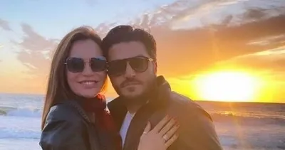 Ebru Şallı ile Uğur Akkuş Malibu’da aşk tazeledi!