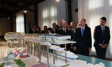 Başkan Erdoğan, Galataport Projesi hakkında bilgi aldı