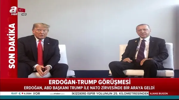 Başkan Erdoğan ile Trump arasında kritik görüşme!