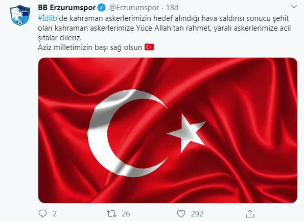 Spor camiası tek yürek! Başımız sağ olsun