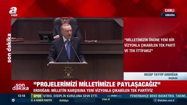 Başkan Erdoğan'dan AK Parti Grup Toplantısı'nda tarihi konuşma | Video