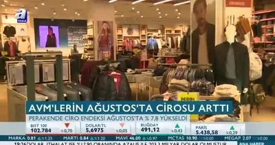 AVM’lerin Ağustos’ta cirosu arttı