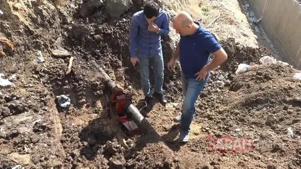 NATO boru hattı delindi, ekipler saatlerce uğraştı