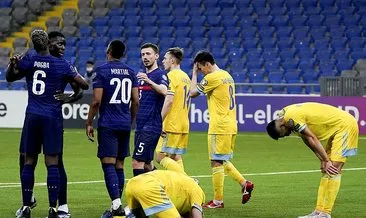 Mbappe penaltı kaçırdı, Fransa kazandı!