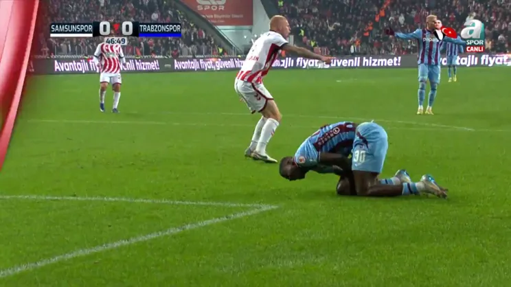 Trabzonspor, Samsunspor maçında penaltı bekledi!