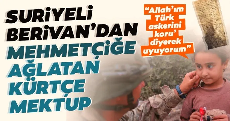 Artık ‘Allah’ım Türk asker abileri koru’ diye dua ederek yatıyorum