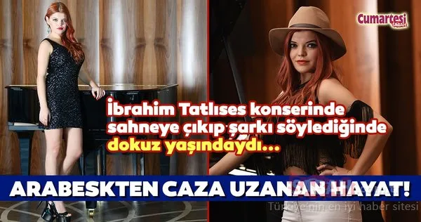 İbrahim Tatlıses konserinde sahneye çıkıp şarkı söylediğinde dokuz yaşındaydı... Buse Türker'in arabeskten caza uzanan hikayesi!