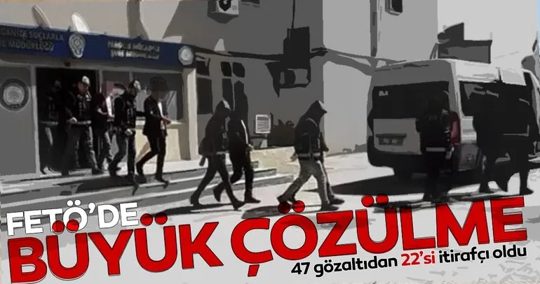 Bursa’daki FETÖ operasyonunda yakalanan 47 şüpheliden 22’si itirafçı oldu