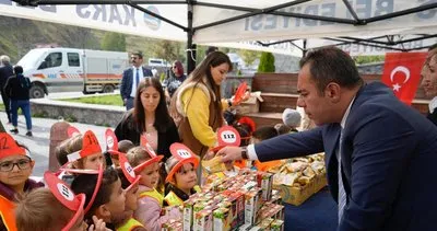 Bedesten bölgesinde itfaiye haftası etkinliği düzenlendi #kars