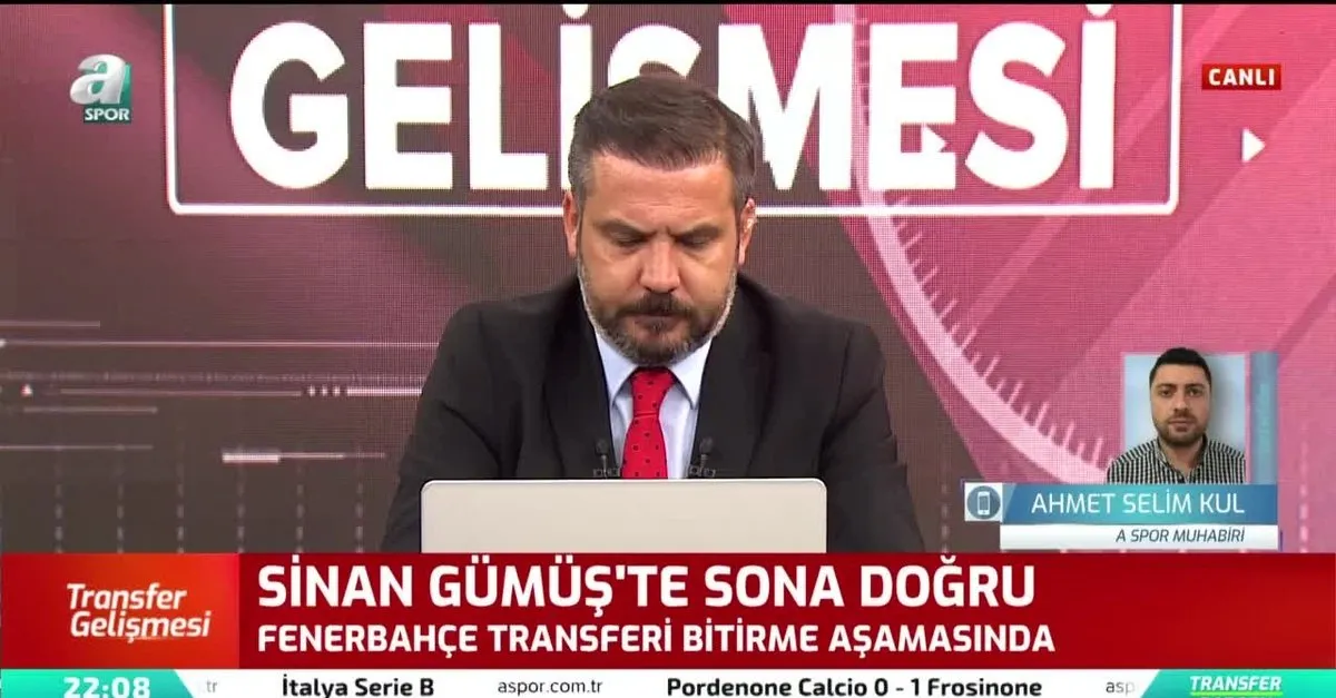 Fenerbahce Sinan Gumus Transferinde Sona Yaklasti Videosunu Izle Son Dakika Haberleri
