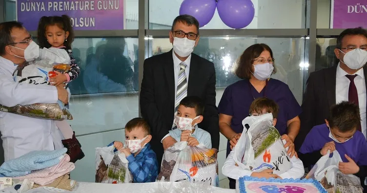 Prematüre bebekler unutulmadı