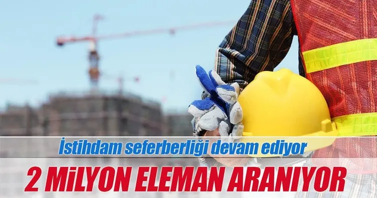 Devlet eleman arıyor
