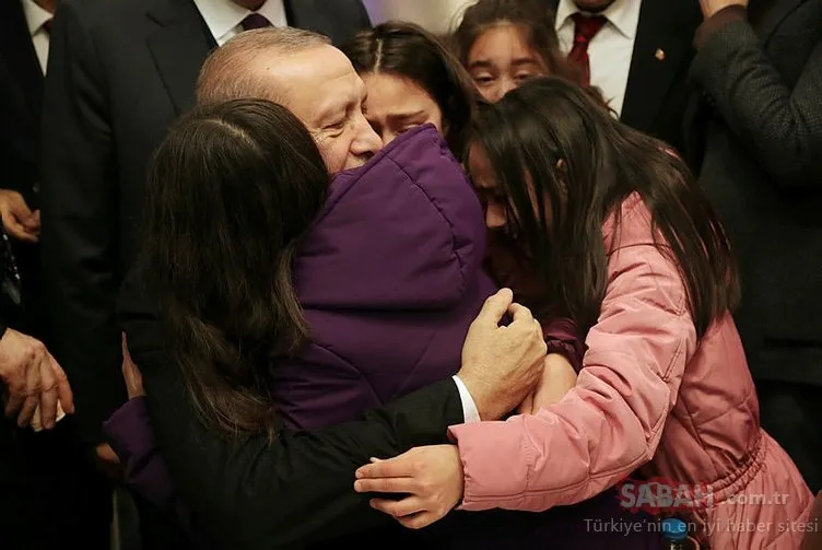 Başkan Erdoğan hemen konvoyu durdurdu ve...