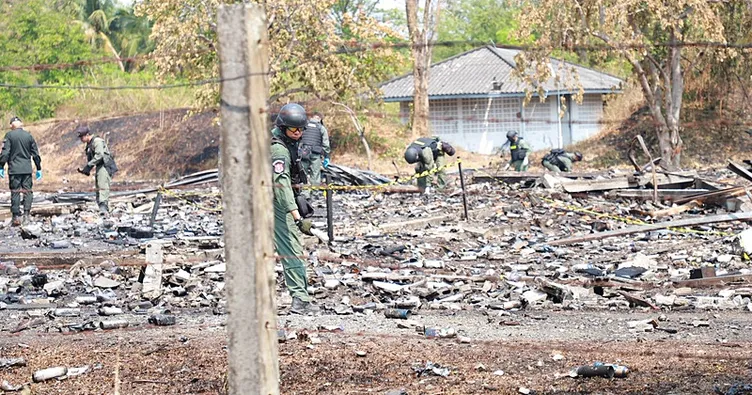 Tayland’da mühimmat deposunda şiddetli patlama: Dikkat çeken ’sabotaj’ şüphesi