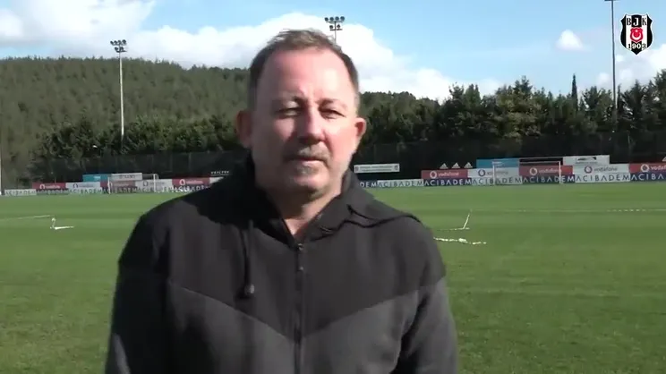 Beşiktaş Teknik Direktörü Sergen Yalçın'dan ayrılık açıklaması