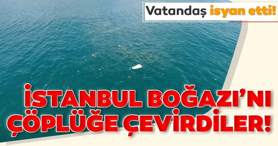 Son dakika: Beşiktaş sahili çöplüğe döndü
