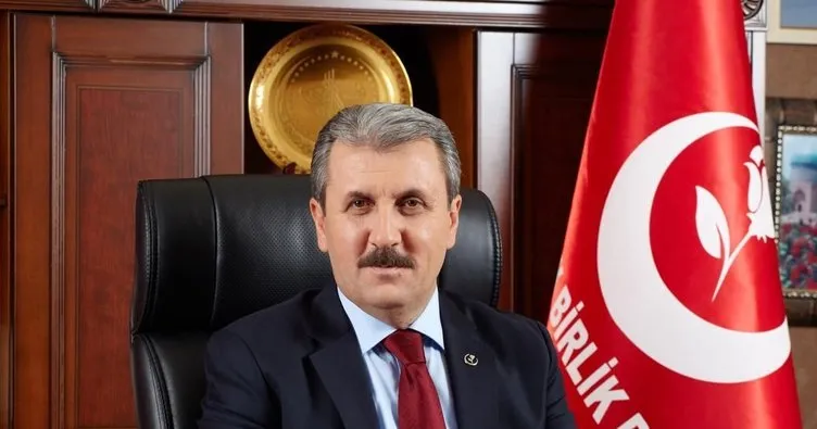 BBP lideri Mustafa Destici: Kandil’deki Kalkan neyse Meclis’teki Buldan odur