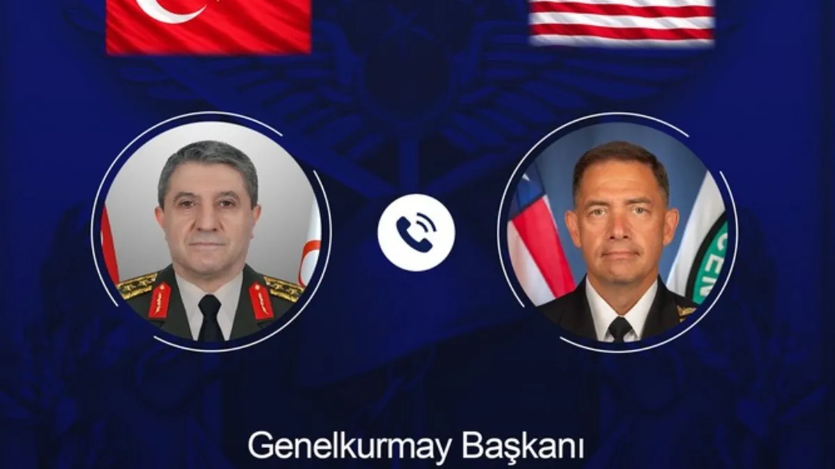 Genelkurmay Başkanı Bayraktaroğlu CENTCOM Komutanı ile görüştü Genelkurmay Başkanı Bayraktaroğlu CENTCOM Komutanı ile görüştü