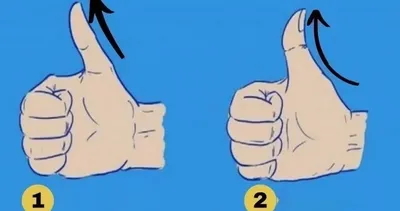 Başparmağınız kişiliğinizi ele veriyor! O kişilerin sezgileri çok kuvvetli oluyor...