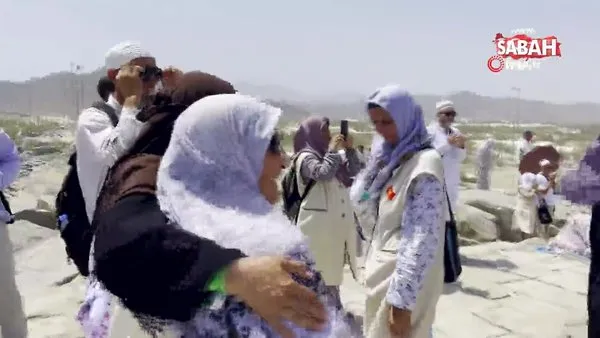 Türk dünyası Arafat'taki Rahmet Tepesi'nde kucaklaştı | Video