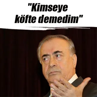 Kimseye köfte demedim