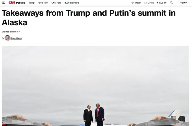 Putin Trump görüşmesinden çıkan sonuç ne? Dünya basını zirveyi böyle değerlendirdi