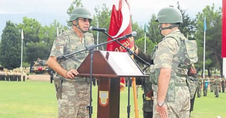 Hatay’da devir teslim töreni