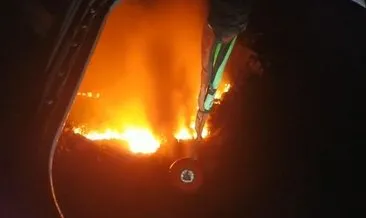 Bodrum’daki yangında gece görüşlü 4 helikopter görevde! Yangın kontrol altına alındı