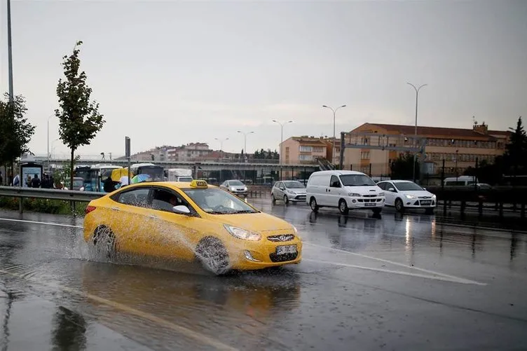 İstanbul’da yağmur durmayacak