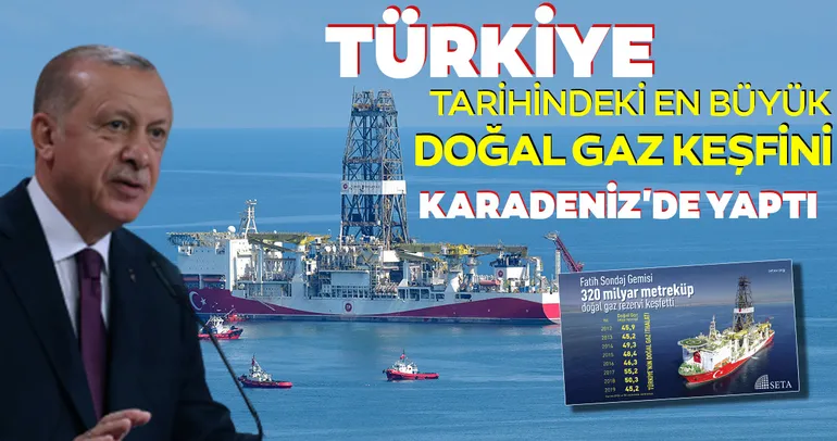 Türkiye, tarihindeki en büyük doğal gaz keşfini Karadeniz'de yaptı
