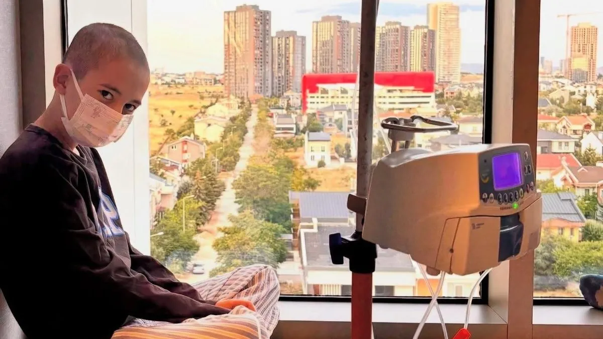 Lösemili Yaman’a umut Almanya’dan geldi Lösemili Yaman’a umut Almanya’dan geldi