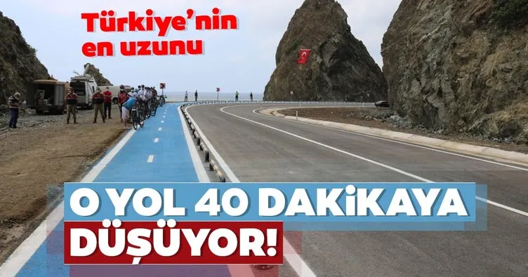 Türkiye’nin en uzun bisiklet yolu! O yol 2.5 saatten 40 dakikaya düşecek