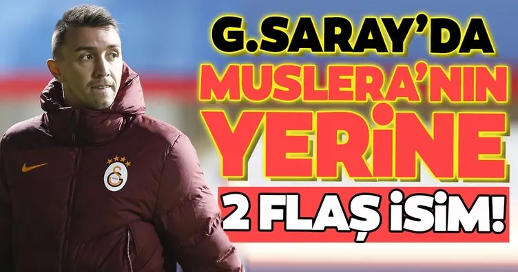 Galatasaray’da son dakika: Muslera’nın yerine 2 flaş isim!