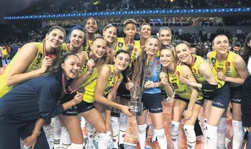 Kupa Voley’de şampiyon F.Bahçe