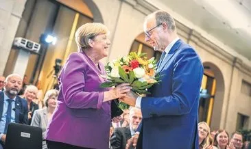 Merkel dostlarıyla buluştu