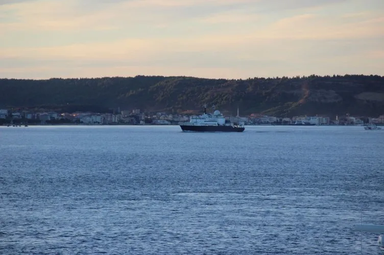 Rus Casus Gemisi Çanakkale Boğazından geçti!